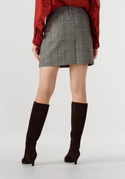 DAMES COPENHAGEN MUSE grijze minirok cmjaden-skirt
