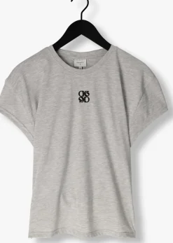 DAMES DANTE6 grijze t-shirt venour loose fit logo tee