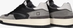 Heren D.A.T.E grijze lage sneakers torneo pure vintage