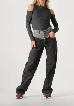 DAMES DEBLON SPORTS grijze top livia top