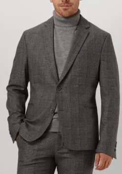 Heren DRYKORN grijze colberts horley 146489