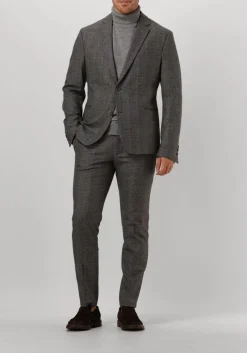 Heren DRYKORN grijze colberts horley 146489