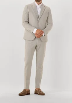 Heren DRYKORN grijze pantalon ajend 138448