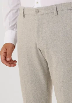 Heren DRYKORN grijze pantalon ajend 138448