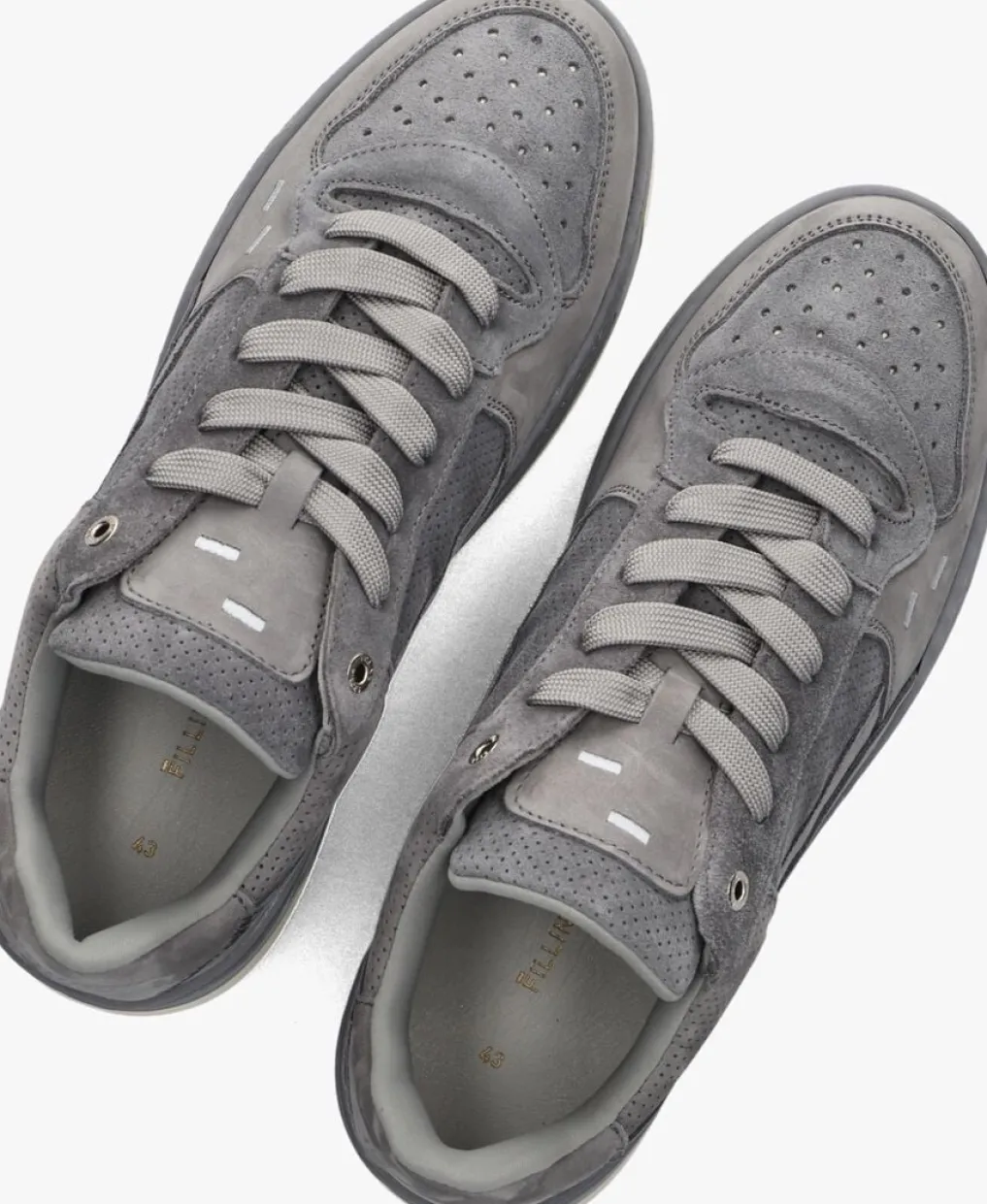 Heren FILLING PIECES grijze lage sneakers cruiser dive