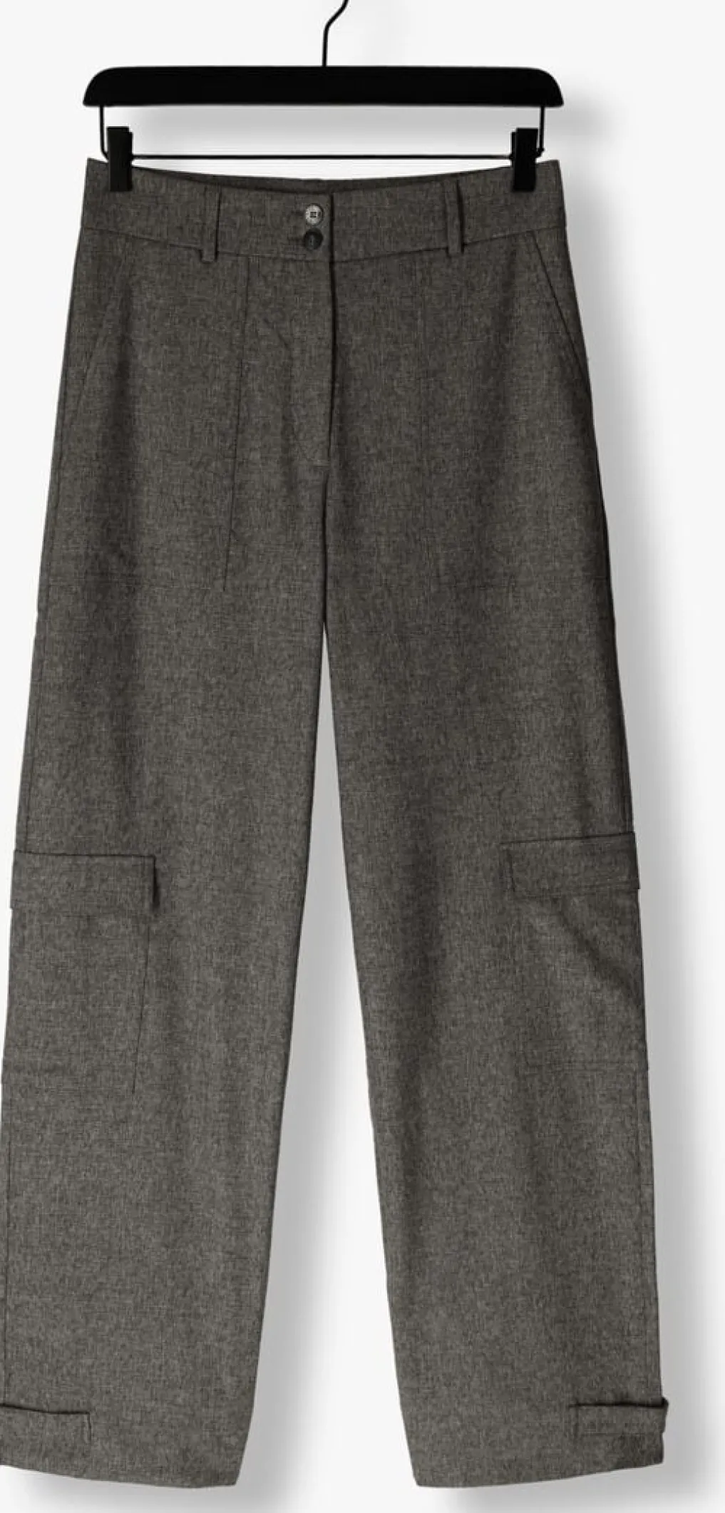 DAMES FIVEUNITS grijze cargobroeken sophia cargo strap 438