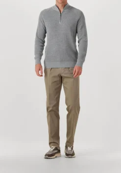 Heren FLORIS VAN BOMMEL grijze lage sneakers sfm-10172 de gripper