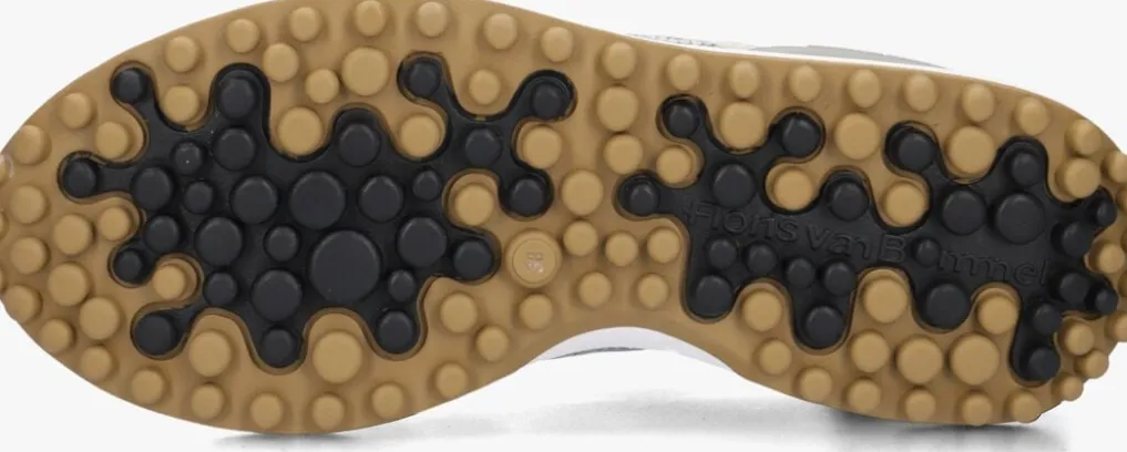 DAMES FLORIS VAN BOMMEL grijze lage sneakers sfm-10128