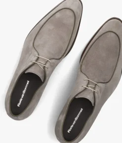 Heren FLORIS VAN BOMMEL grijze nette schoenen sfm-30325 de stapper