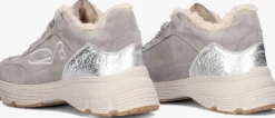 DAMES FRED DE LA BRETONIERE grijze lage sneakers mariola sign teddy lining