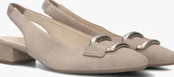 DAMES GABOR grijze slingbacks 521