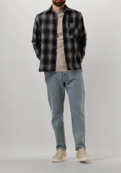 Heren GENTI grijze overshirt s1300-1300