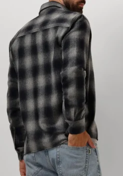 Heren GENTI grijze overshirt s1300-1300