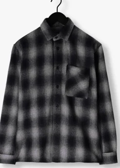 Heren GENTI grijze overshirt s1300-1300