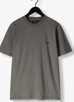 Heren GENTI grijze t-shirt t-shirt ss j2040-1223