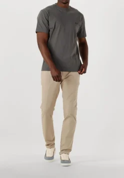 Heren GENTI grijze t-shirt t-shirt ss j2040-1223