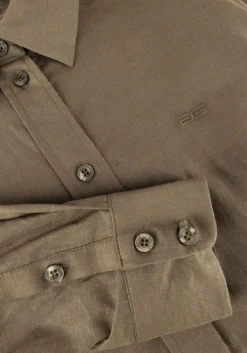 DAMES GESTUZ grijze blouses lizagz oz linen shirt