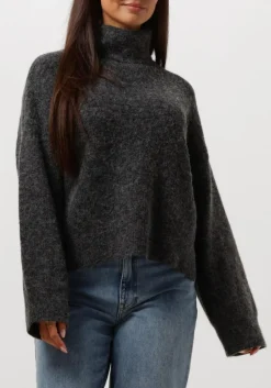 DAMES GESTUZ grijze coltrui alphagz rollneck