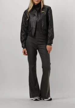 DAMES GESTUZ grijze flared broek paulagz flared pants