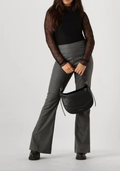 DAMES GESTUZ grijze flared broek paulagz flared pants