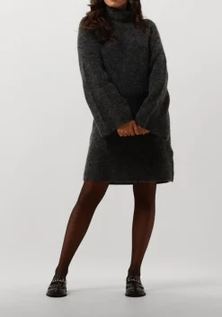 DAMES GESTUZ grijze mini jurk alphagz rollneck dress