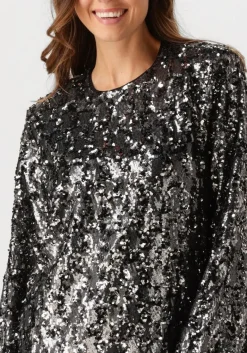 DAMES GESTUZ grijze mini jurk salinagz dress