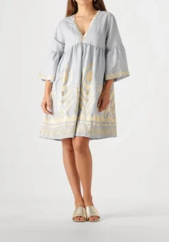 DAMES GREEK ARCHAIC KORI grijze mini jurk 231114