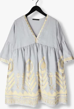 DAMES GREEK ARCHAIC KORI grijze mini jurk 231114