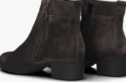 DAMES HARTJES grijze enkelboots h rits booty