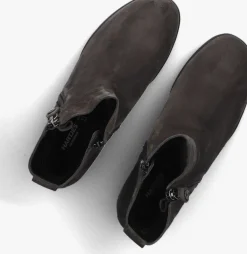 DAMES HARTJES grijze enkelboots h rits booty