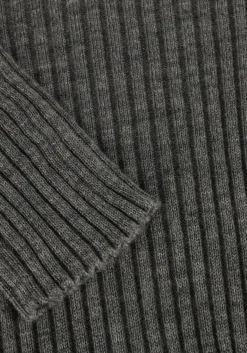 DAMES HERSKIND grijze coltrui bob blouse