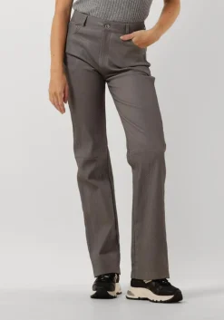 DAMES IBANA grijze pantalon passima croco
