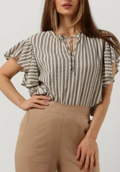 DAMES KNIT-TED grijze top scarlett