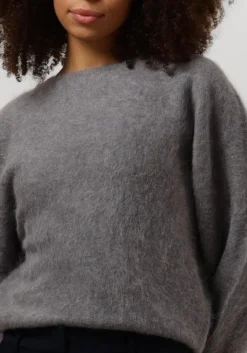 DAMES KNIT-TED grijze trui amanda pullover