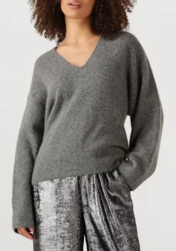 DAMES KNIT-TED grijze trui lucia