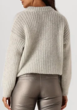 DAMES KNIT-TED grijze trui phoebe
