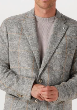 Heren LBM 1911 grijze colberts 55716 / 1 2817