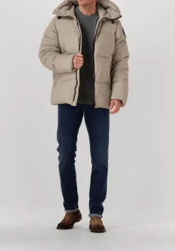 Heren LEURINK KNIT grijze trui rifredo o-neck