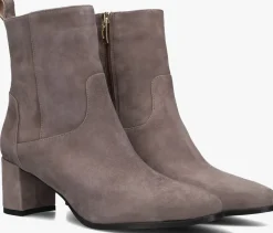 DAMES LINA LOCCHI grijze enkellaarsjes 8543