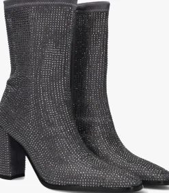 DAMES LODI grijze enkellaarsjes vetusa