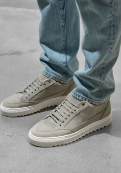 Heren Mason Garments grijze lage sneakers tia nativo