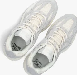 DAMES MERCER AMSTERDAM grijze lage sneakers the re-run max suede