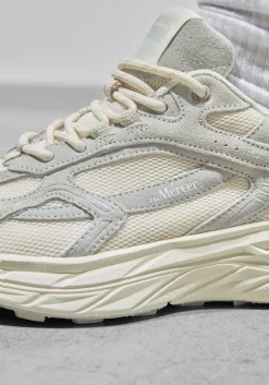 DAMES MERCER AMSTERDAM grijze lage sneakers the re-run max suede