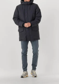 Heren MERCER AMSTERDAM grijze lage sneakers the re-run vintage m