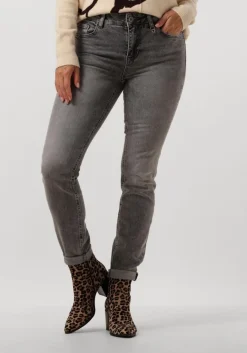 DAMES MOS MOSH grijze slim fit jeans vice chic jeans