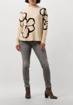 DAMES MOS MOSH grijze slim fit jeans vice chic jeans