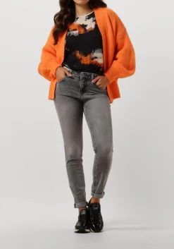 DAMES MOS MOSH grijze slim fit jeans vice chic jeans