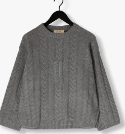 DAMES MOS MOSH grijze trui mmbryndis crewneck knit