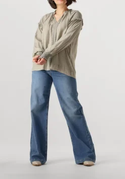 DAMES MOS MOSH grijze wide jeans mmdara shane jeans