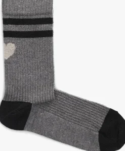 DAMES MP DENMARK grijze sokken elga